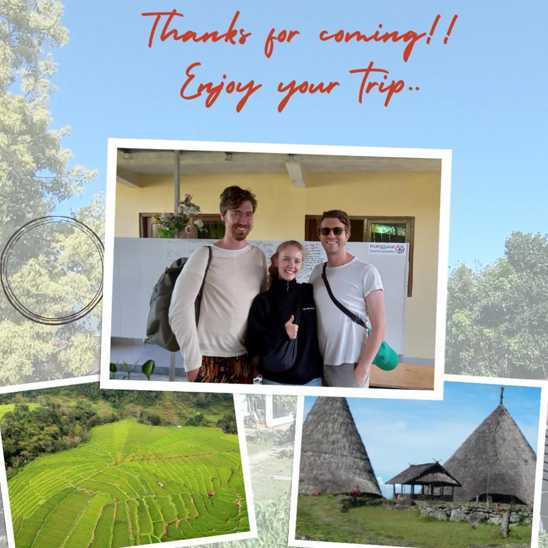 Tange Guest House Ruteng Esterno foto
